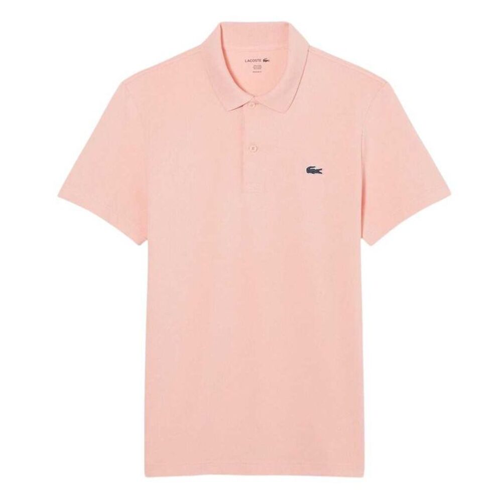 Lacoste Mens Chest Logo Regular Polo Shirt / Pink